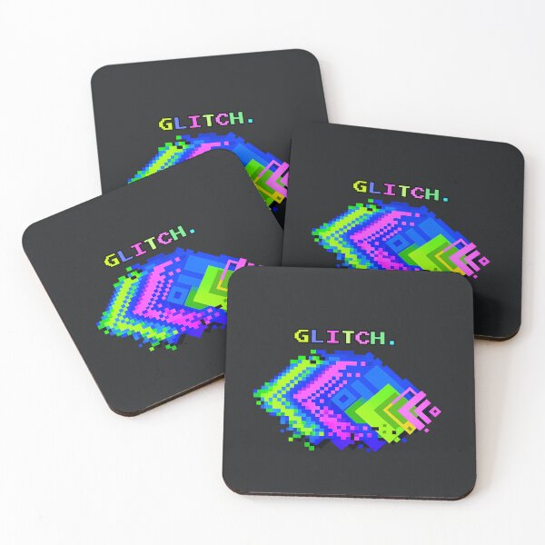 Item preview, Glitch Pixel Art Design – Neon Cyber Streetwear Graphic designed and sold by Aimetoi.