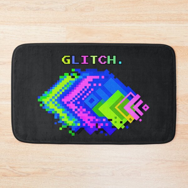 Item preview, Glitch Pixel Art Design – Neon Cyber Streetwear Graphic designed and sold by Aimetoi.