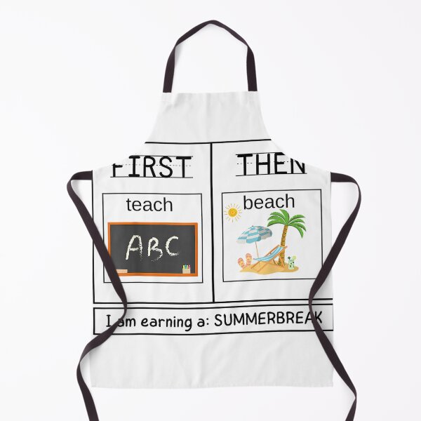 Item preview, Special Education Teacher First Teach Then Beach T-Shirt designed and sold by RKdrawings.