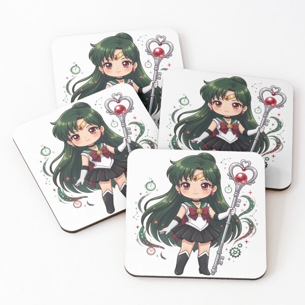 Item preview, Chibi Sailor Pluto Sticker designed and sold by Solace Sparkles.