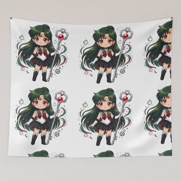Item preview, Chibi Sailor Pluto Sticker designed and sold by Solace Sparkles.