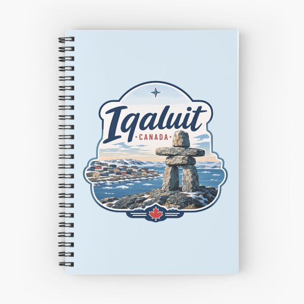 Item preview, Iqaluit, Canada - Inukshuk Arctic Scenery  designed and sold by Myra365Art.