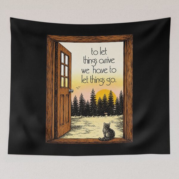 Item preview, To Let Things Arrive We Have To Let Things Go designed and sold by LOUP-SOLI.