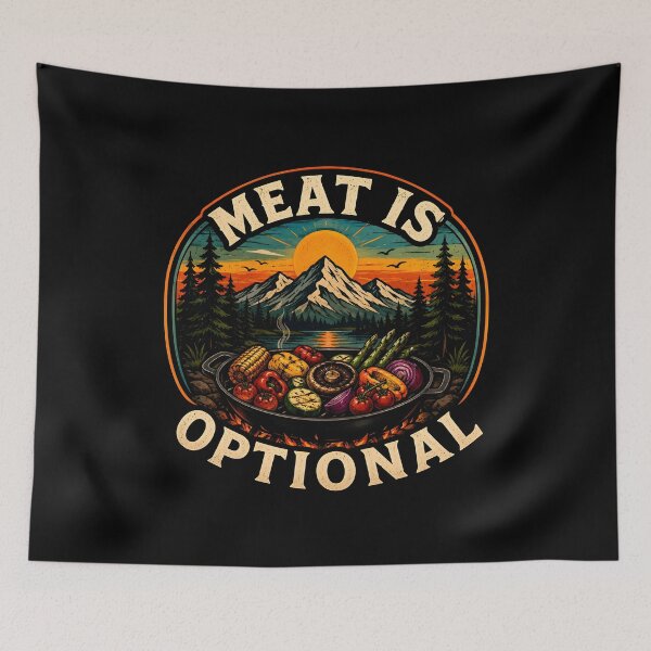 Item preview, Meat is optional designed and sold by Kordea2026.