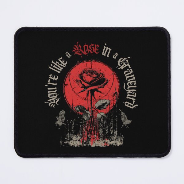 Item preview, Rose in a Graveyard Alchemised SenLinYu Quote Art designed and sold by Coloor.
