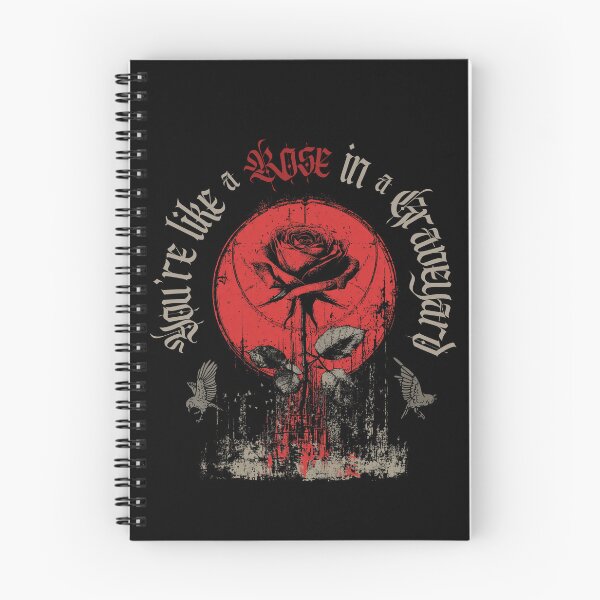 Artikelvorschau, Rose in a Graveyard Alchemised SenLinYu Quote Art entworfen und verkauft von Coloor.