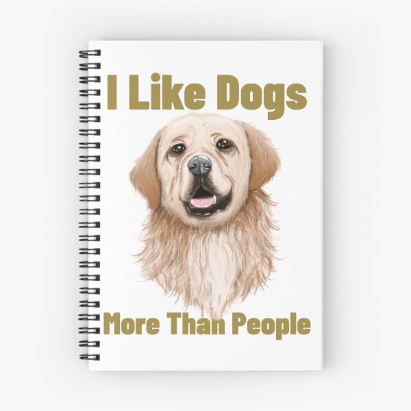 Item preview, I Like Dogs More Than People dog t-shirt designed and sold by VeneerThreads1.