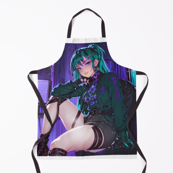 Item preview, Cyberpunk Anime Girl Neon Gaming Room Aesthetic designed and sold by AnimDream .