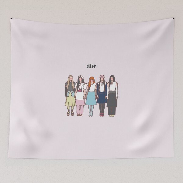 Item preview, ILLIT KPOP ART designed and sold by cepluk.