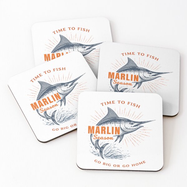 Item preview, Marlin Season Fishing T-Shirt designed and sold by Matinez Pink.