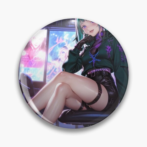 Item preview, Neon Gamer Girl Anime Cyberpunk Style designed and sold by AnimDream .