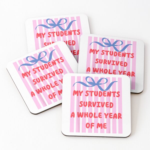 Item preview, Teacher End of Year Summer Break My Students Survived Bow T-Shirt designed and sold by SubStudio97.