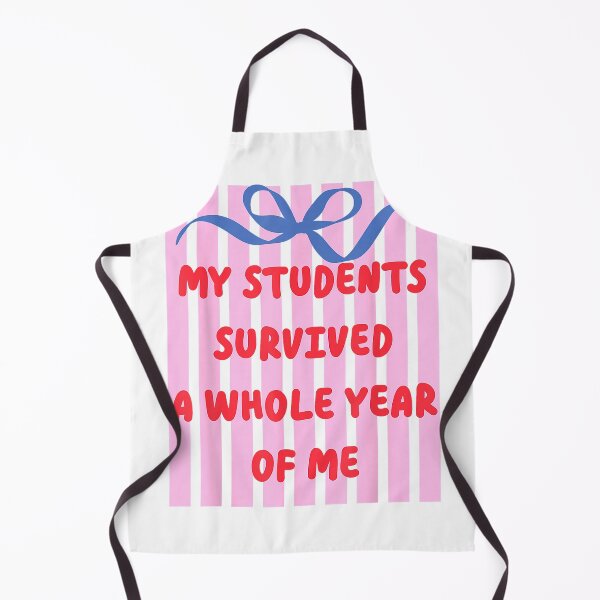 Item preview, Teacher End of Year Summer Break My Students Survived Bow T-Shirt designed and sold by SubStudio97.