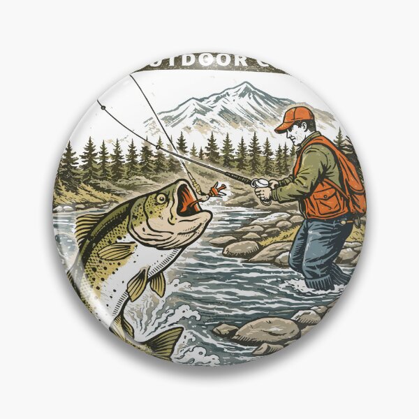 Item preview, Big Strike Outdoor Fishing Adventure designed and sold by Matinez Pink.