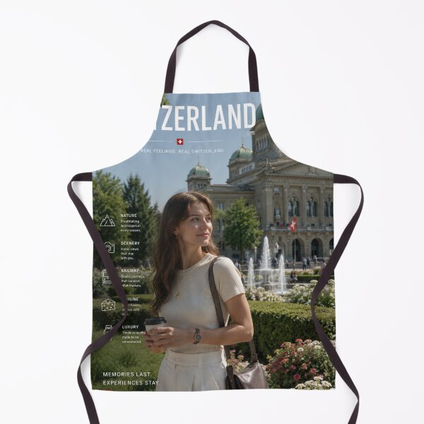 Item preview, Welcome to Switzerland Aesthetic Travel Poster | Swiss Luxury City & Scenic Lifestyle Art designed and sold by Inkora-Art.