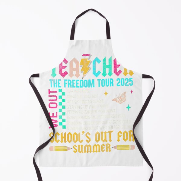 Item preview, Teacher Freedom Tour 2025 Summer Break Last Day Of School T-Shirt designed and sold by SubStudio97.