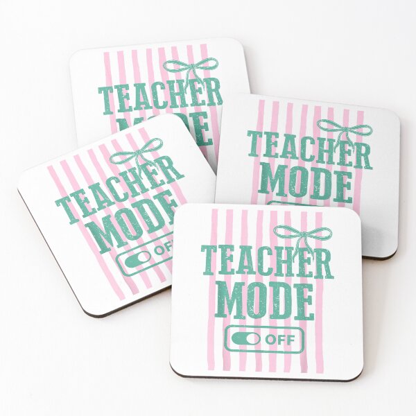 Item preview, Teacher Mode Off Funny Teacher Off Duty School Summer Break T-Shirt designed and sold by RKdrawings.