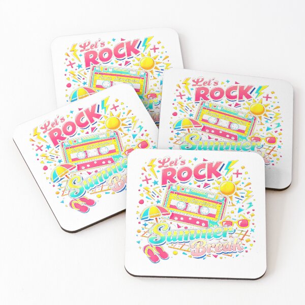 Item preview, Teacher Last Day of School Vacation Let's Rock Summer Break T-Shirt designed and sold by SubStudio97.