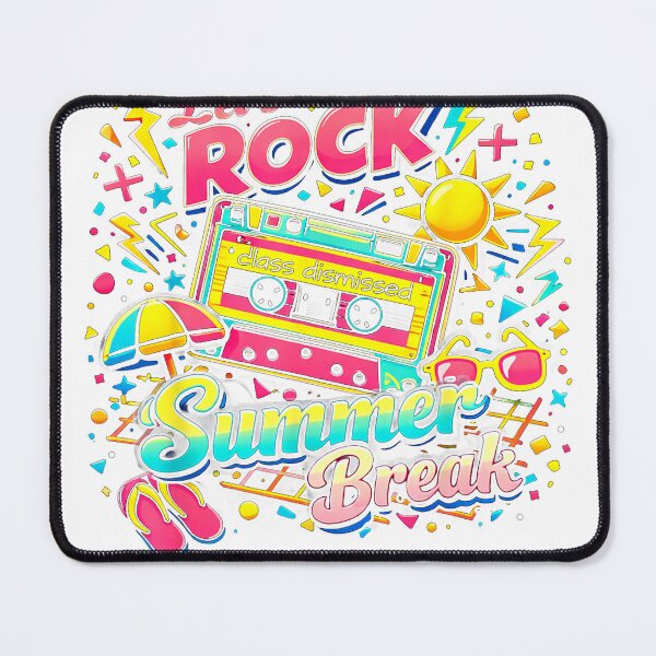 Item preview, Teacher Last Day of School Vacation Let's Rock Summer Break T-Shirt designed and sold by SubStudio97.