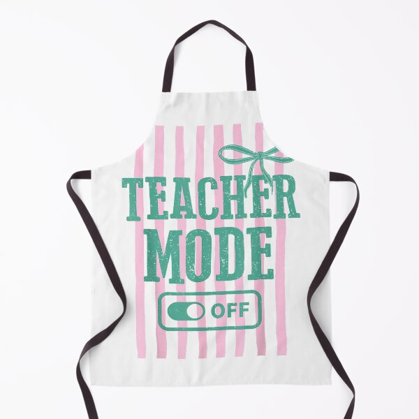 Item preview, Teacher Mode Off Funny Teacher Off Duty School Summer Break T-Shirt designed and sold by RKdrawings.