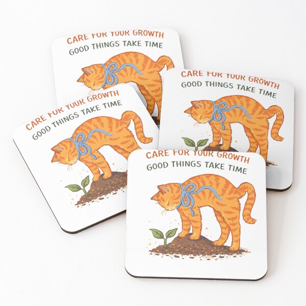 Item preview, Growth Motivation Cat T-Shirt designed and sold by Matinez Pink.