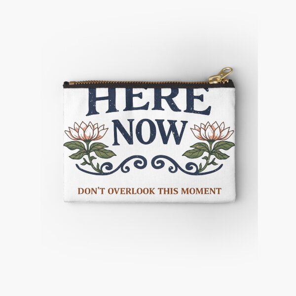 Item preview, Be Here Now Motivational T-Shirt designed and sold by Matinez Pink.
