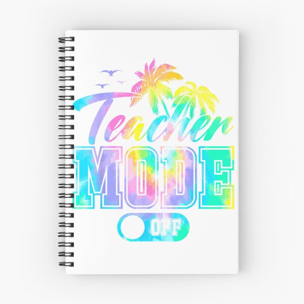 Item preview, Teacher Mode Off Summer Break Tie Dye Last Day of School T-Shirt designed and sold by SubStudio97.