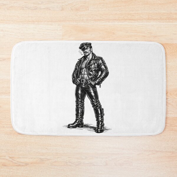 Item preview, Gay Leather Daddy Biker Rough Trade Leder Pride Graphic Design designed and sold by ItsAKinkThing.