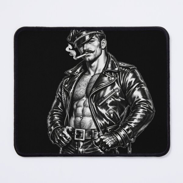 Item preview, Gay Leather Daddy Biker Rough Trade Leder Pride Graphic Design designed and sold by ItsAKinkThing.