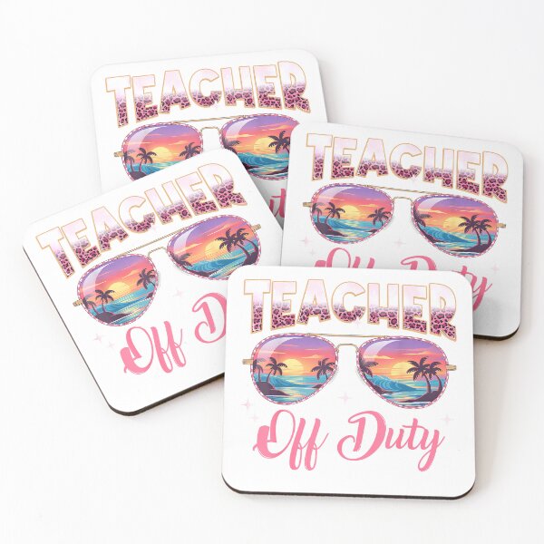 Item preview, Teacher Off Duty Last Day of School Funny Girl Women Teacher T-Shirt designed and sold by SubStudio97.
