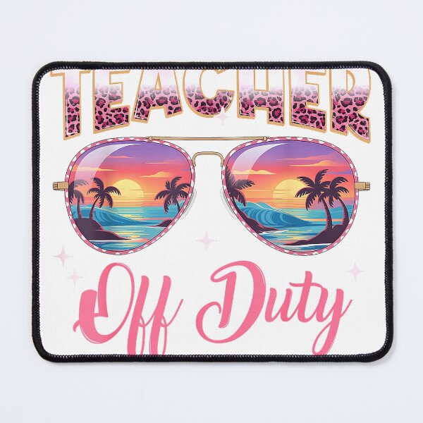 Item preview, Teacher Off Duty Last Day of School Funny Girl Women Teacher T-Shirt designed and sold by SubStudio97.