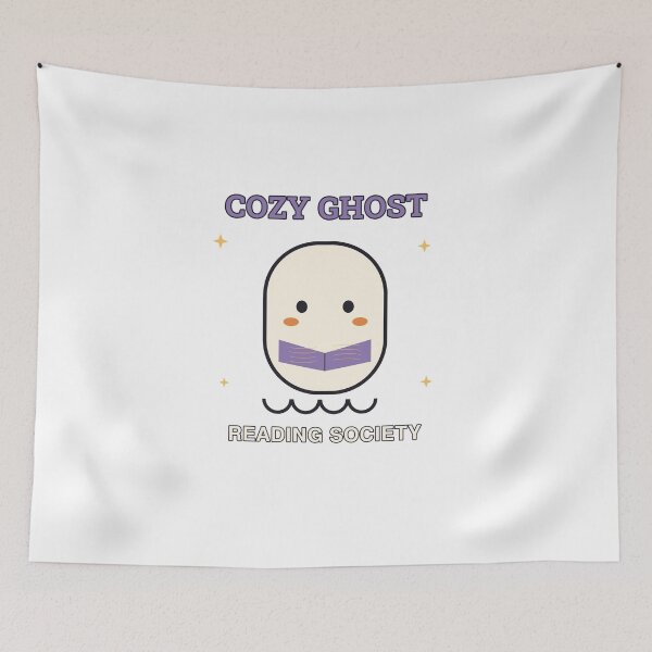 Item preview, Cozy Ghost Reading Society designed and sold by Cozy Oddities Studio.