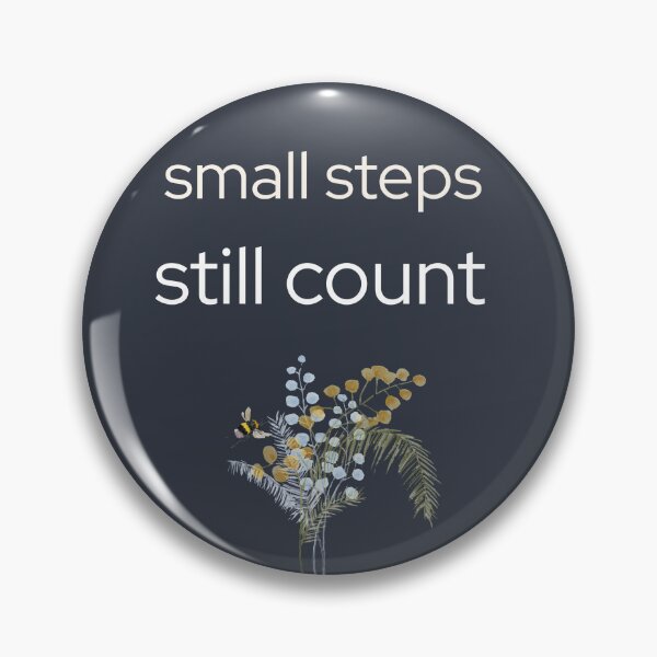 Item preview, Small Steps Still Count | Cozy Productivity Journal designed and sold by Creativ_Design.