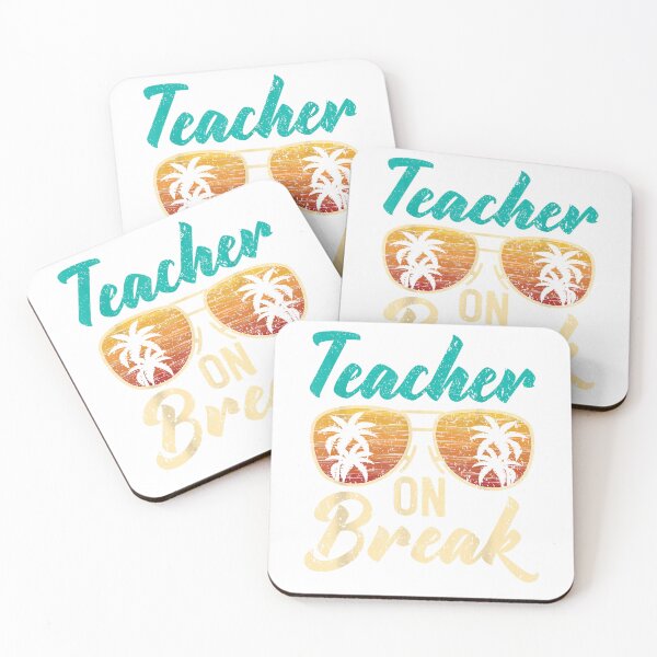Item preview, Teacher On Break Summer Vacation Beach Spring Break T-Shirt for Men Women designed and sold by SubStudio97.