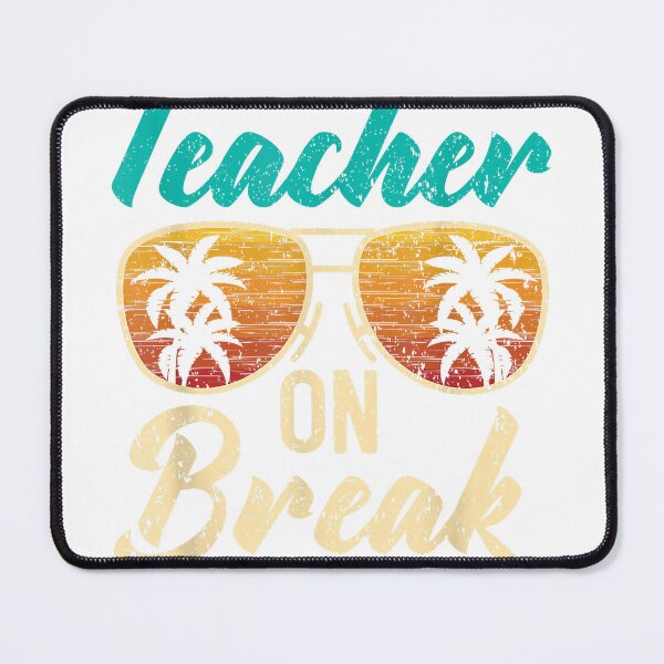 Item preview, Teacher On Break Summer Vacation Beach Spring Break T-Shirt for Men Women designed and sold by SubStudio97.
