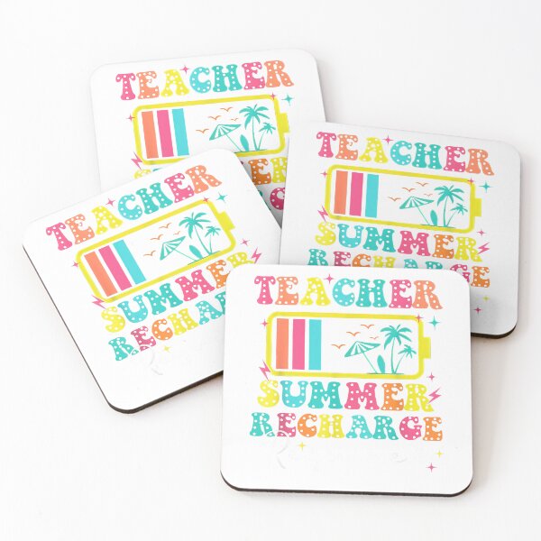 Item preview, teacher summer recharge required funny motivational teacher T-Shirt designed and sold by RKdrawings.