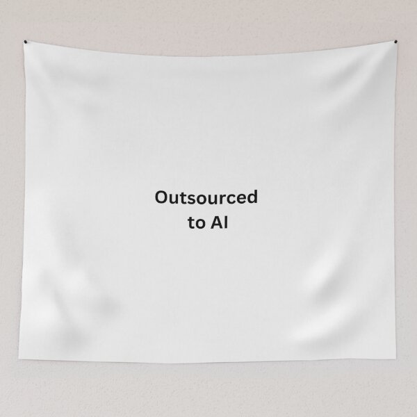 Item preview, Outsourced to AI designed and sold by Ramona-Gliga.
