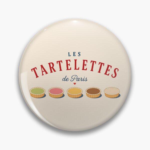 Item preview, Paris Tartelettes Art – Vintage French Cafe Decor designed and sold by AbsoluteMotif.