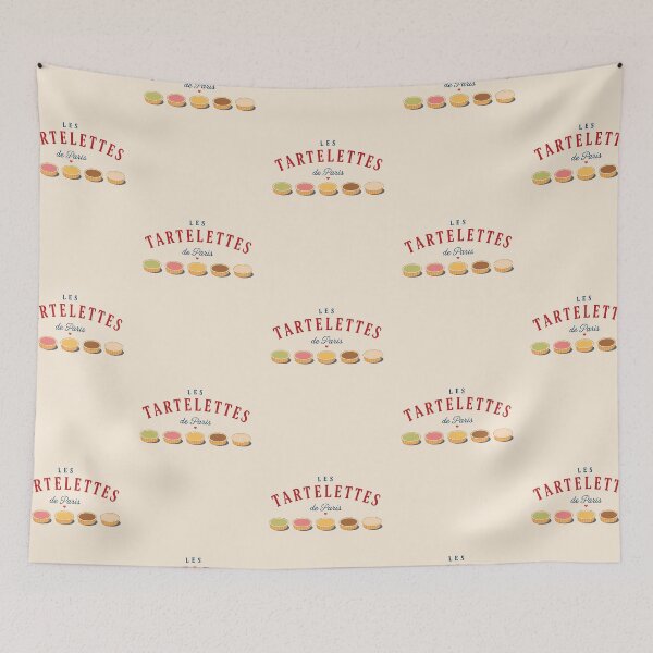 Item preview, Paris Tartelettes Art – Vintage French Cafe Decor designed and sold by AbsoluteMotif.