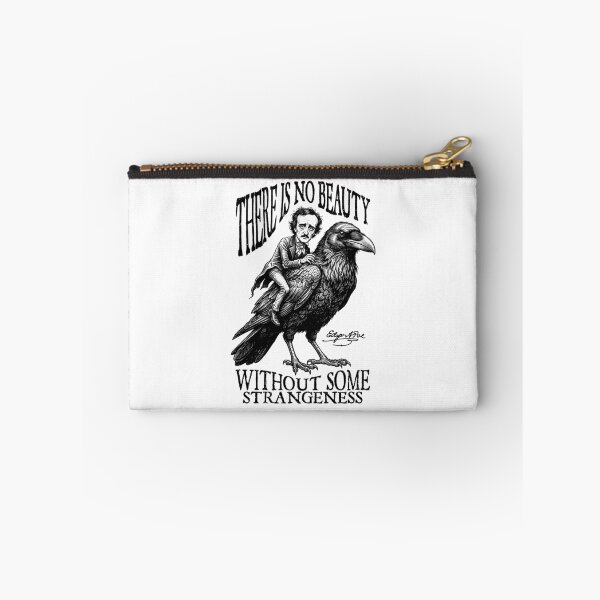 Item preview, Edgar Allan Poe No Beauty Strangeness Quote Gothic Raven designed and sold by GrandeDuc.