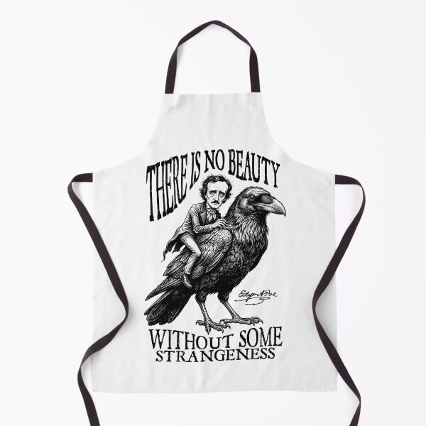 Item preview, Edgar Allan Poe No Beauty Strangeness Quote Gothic Raven designed and sold by GrandeDuc.