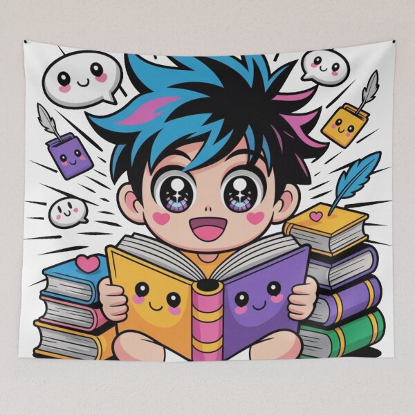 Item preview, Love reading books designed and sold by GUNAPRIYAA.