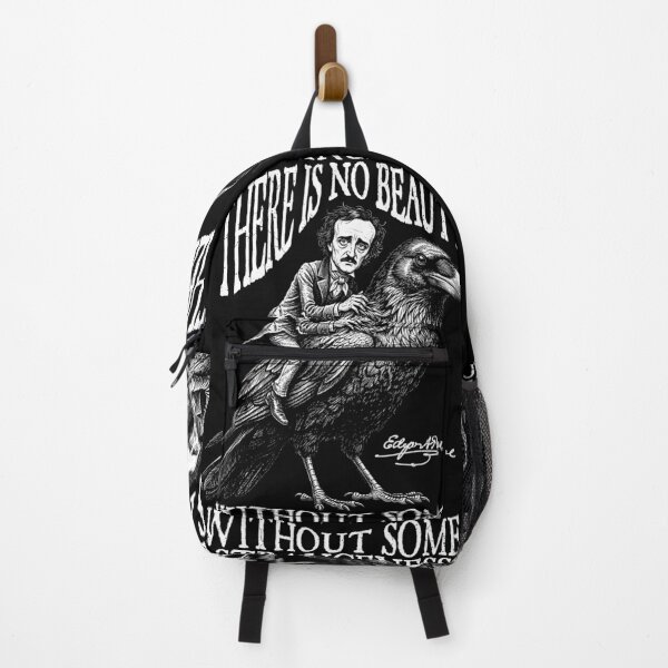 Item preview, Edgar Allan Poe No Beauty Strangeness Quote Gothic Raven designed and sold by GrandeDuc.