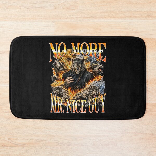 Item preview, No More Mr Nice Guy Alpha Wolf Chaos Meme designed and sold by Masonixem.
