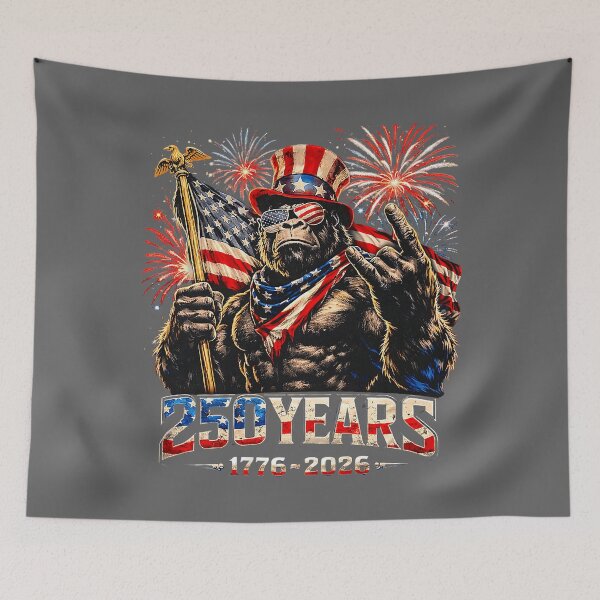 Item preview, 250 Years American Bigfoot Patriotic 1776-2026 Fireworks designed and sold by KristineLi.