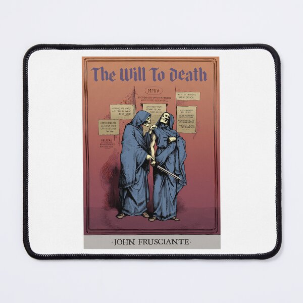 Item preview, John Frusciante - The Will To Death designed and sold by Contessai Babbaby.