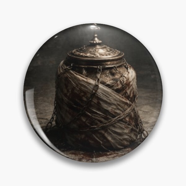 Item preview, Cursed Relic Dark Fantasy Print | Gothic Horror Book Cover Art with Bound Sacred Vessel designed and sold by Element Horizon Studio.