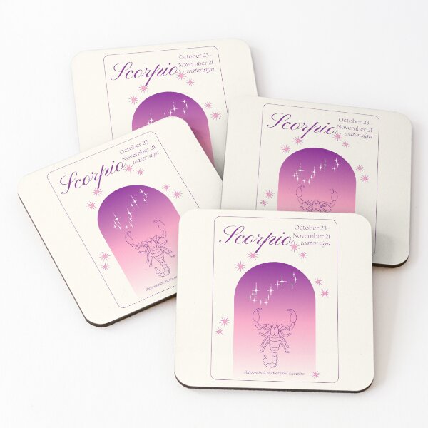 Item preview, Scorpio Zodiac Horoscope Poster designed and sold by issie kate.