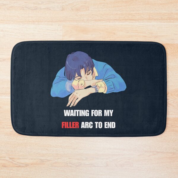 Item preview, Sarcastic Retro Anime Waiting For My Filler Arc To End designed and sold by Ctrl+Z Enthusiast.