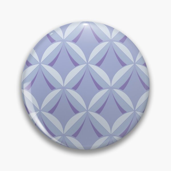 Item preview, Soft Lavender Geometric Petal Repeat Pattern designed and sold by Tideflowerstudio.